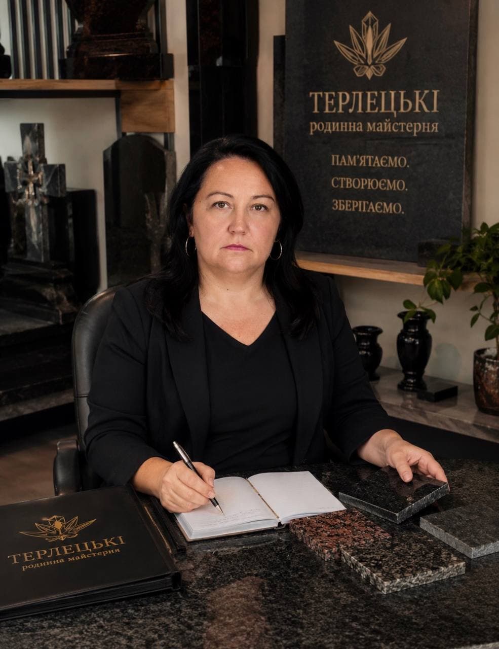 Роксана Терлецька — Співзасновниця майстерні